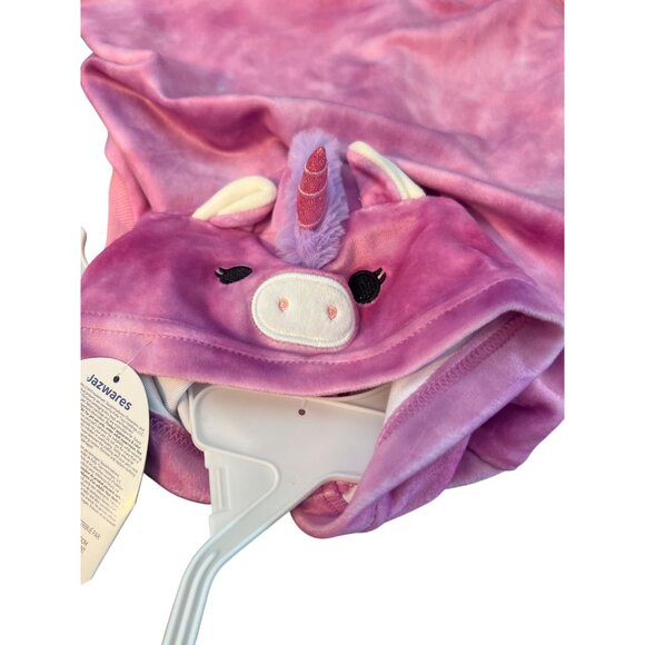 Squishmallows Lola Unicorn Pet Dog Hoodie Costume Tie Dye Purple Sz Medium NWT - Picture 3 of 5